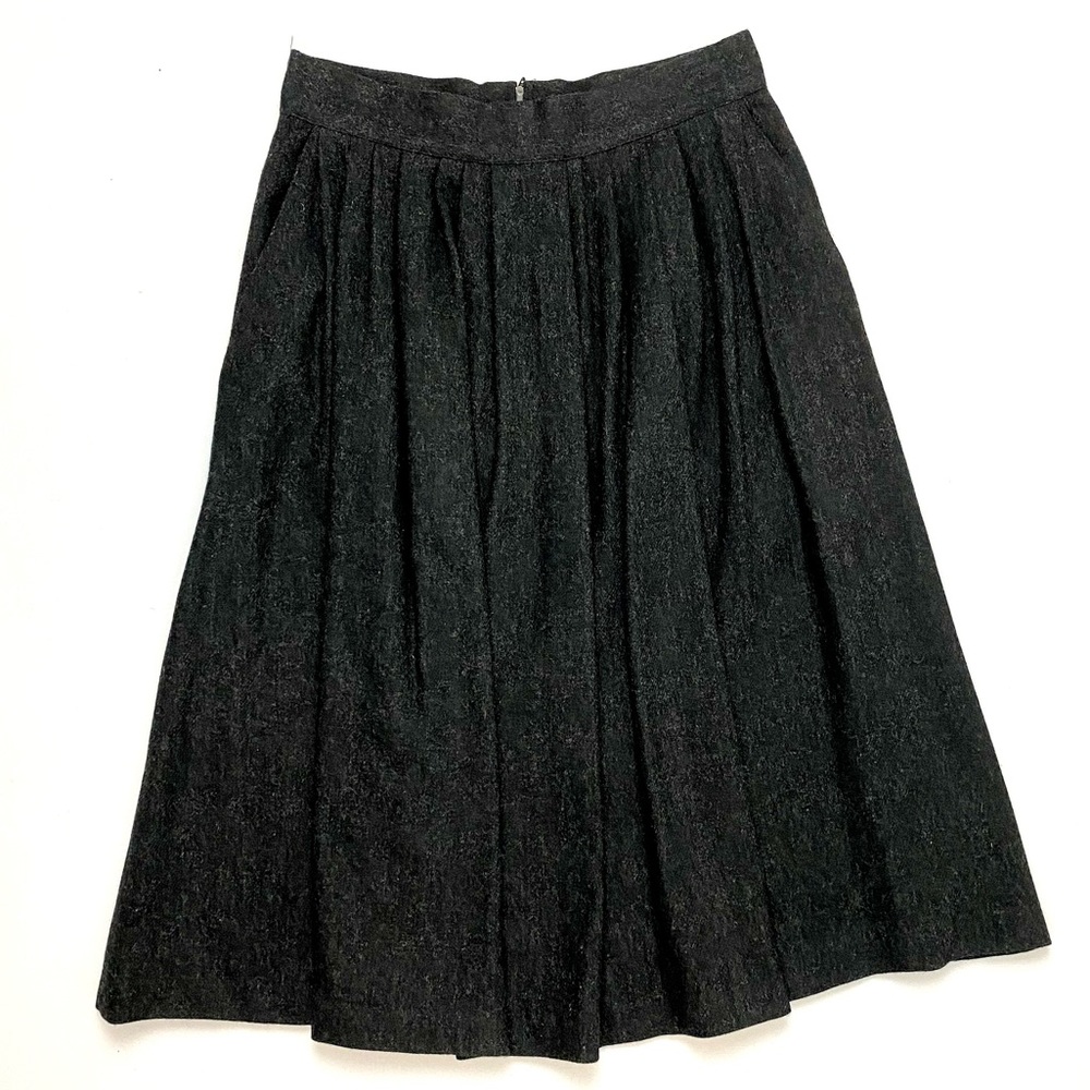 🤍 2026 Summer Fashion 🤍 
Vintage Ann Stevens NY Wool Pleated Skirt, pockets.